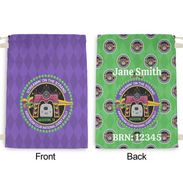 Streamin' on the Strand Large Laundry Bag - Front & Back View