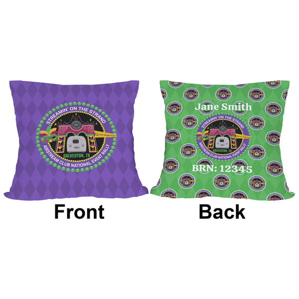 Streamin' on the Strand Outdoor Pillow - 16x16