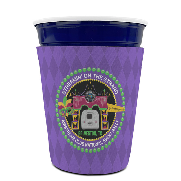 Streamin' on the Strand Party Cup Sleeves - without bottom - Front (On Cup)