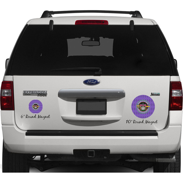 Streamin' on the Strand Personalized Car Magnets on Ford Explorer