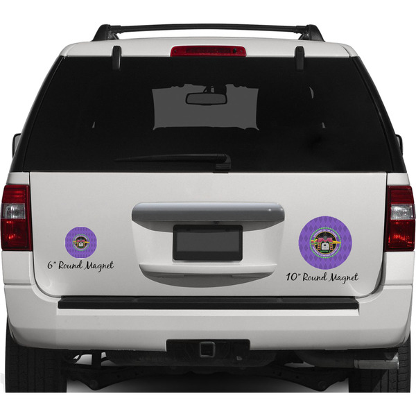 Streamin' on the Strand Personalized Car Magnets on Ford Explorer