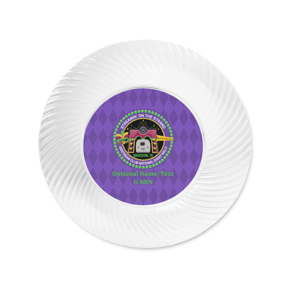 Streamin' on the Strand Plastic Party Appetizer & Dessert Plates - Approval