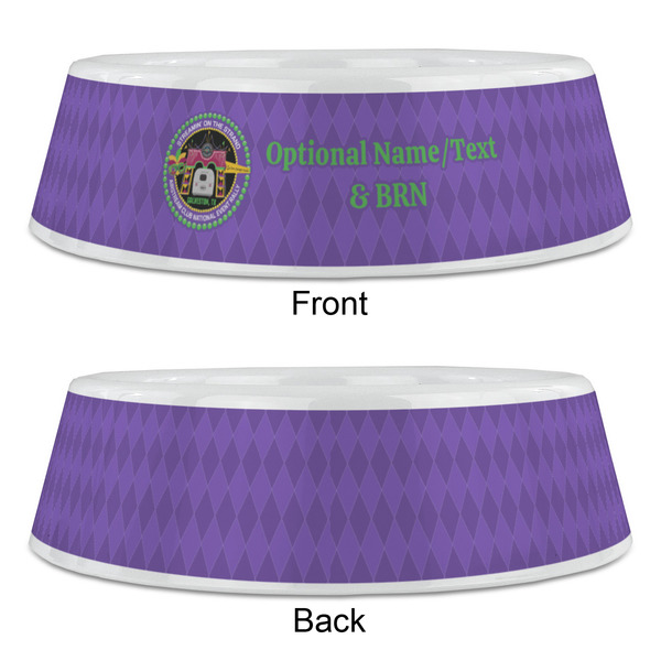 Streamin' on the Strand Plastic Pet Bowls - Large - Approval