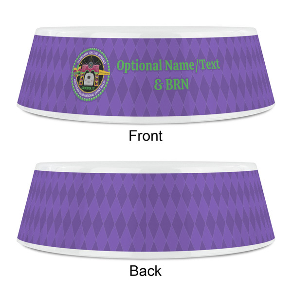 Streamin' on the Strand Plastic Pet Bowls - Small - Approval