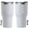 Streamin' on the Strand RTIC Tumbler - White - Laser Engraved - Double-Sided