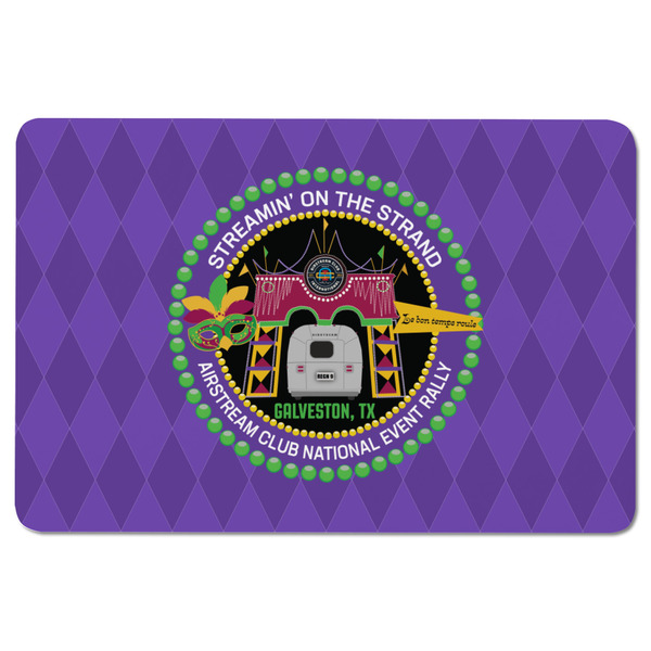 Streamin' on the Strand Rectangular Fridge Magnet - FRONT