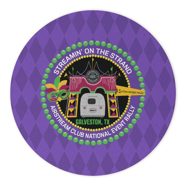 Streamin' on the Strand Round Paper Coaster - Approval