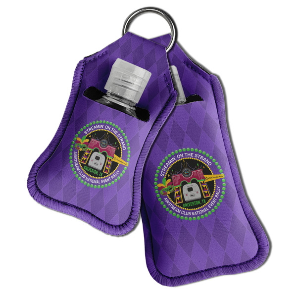 Streamin' on the Strand Sanitizer Holder Keychain - Both in Case (PARENT)