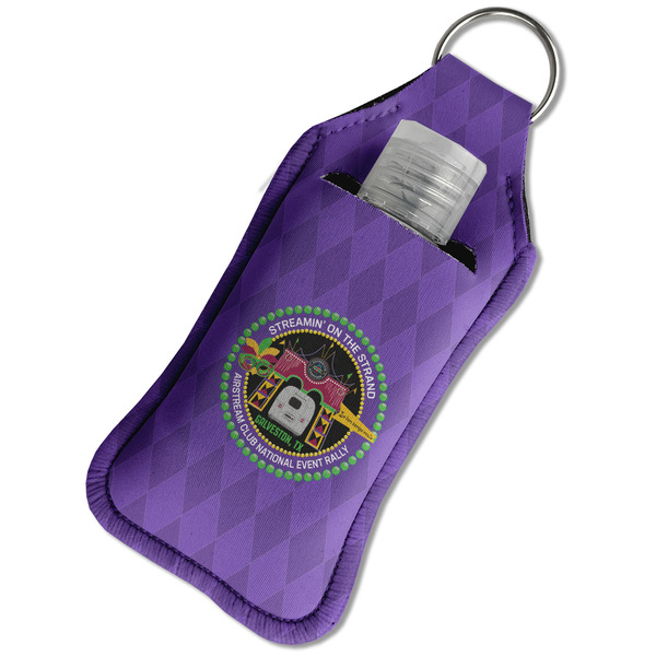 Streamin' on the Strand Sanitizer Holder Keychain - Large in Case
