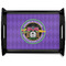 Streamin' on the Strand Black Wooden Tray - Large