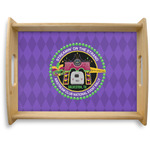 Streamin' on the Strand Natural Wooden Tray - Large