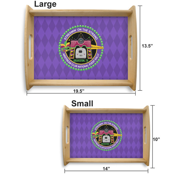 Streamin' on the Strand Serving Tray Wood Sizes