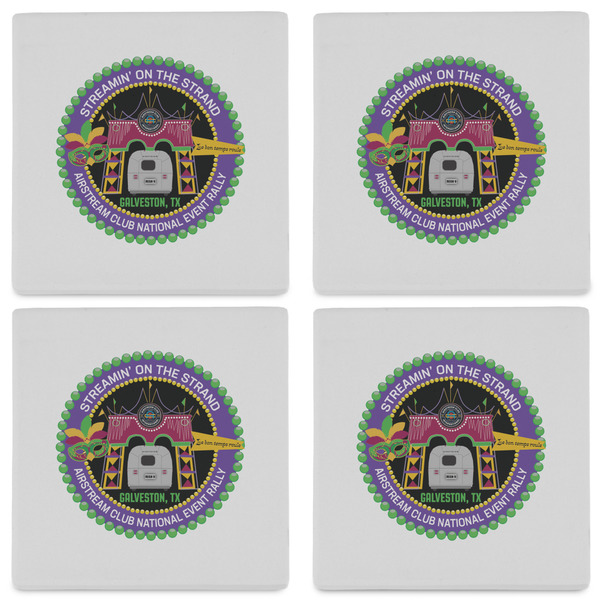 Streamin' on the Strand Set of 4 Stone Coasters - See All 4 View