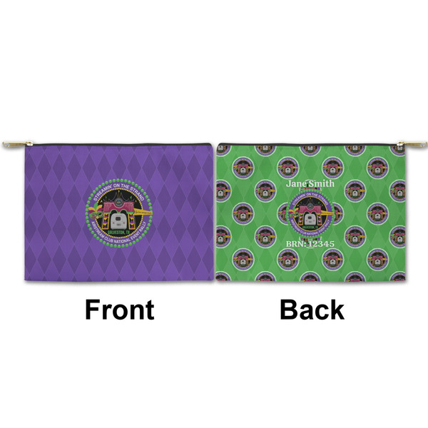 Streamin' on the Strand Small Zipper Pouch Approval (Front and Back)