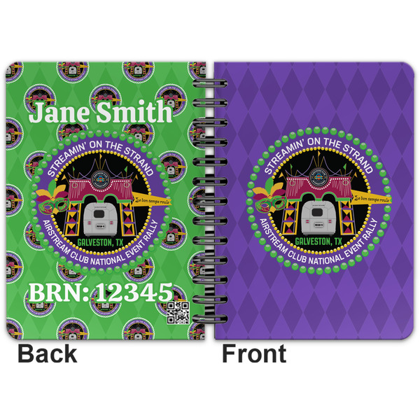 Streamin' on the Strand Spiral Journal 5 x 7 - Apvl