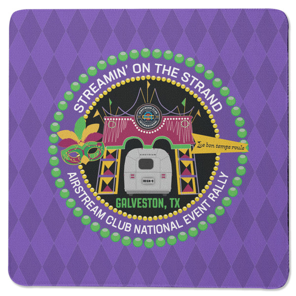 Streamin' on the Strand Square Coaster Rubber Back - Single