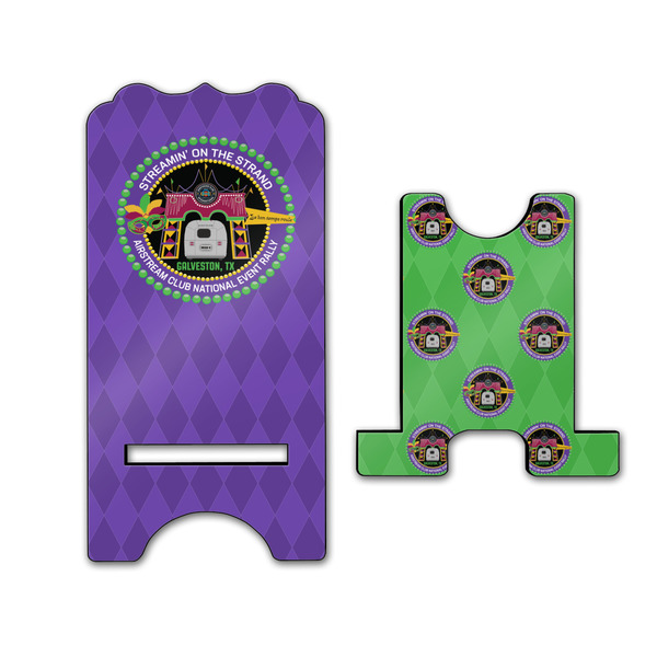 Streamin' on the Strand Stylized Phone Stand - Front & Back - Large