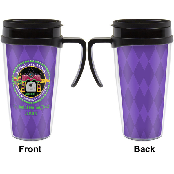 Streamin' on the Strand Travel Mug with Black Handle - Approval