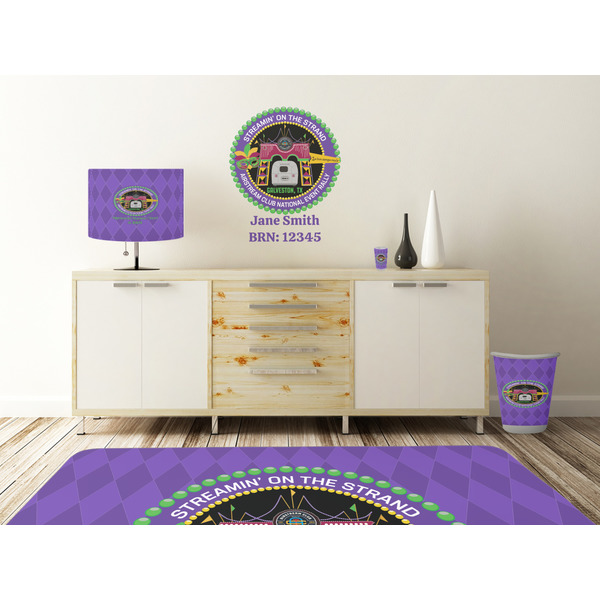 Streamin' on the Strand Wall Graphic Decal Wooden Desk