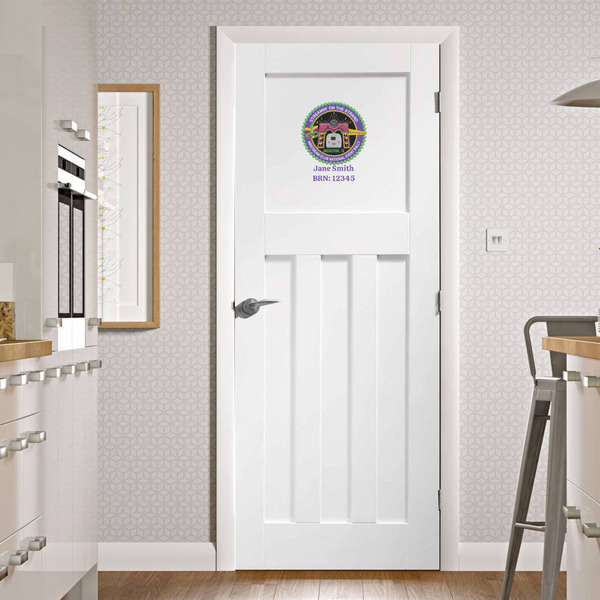 Streamin' on the Strand Wall Graphic on Door