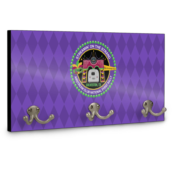 Streamin' on the Strand Wall Mounted Coat Hanger - Side View