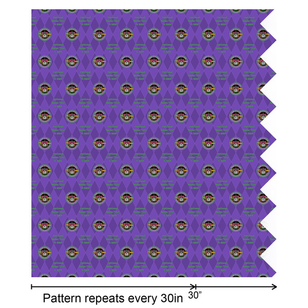 Streamin' on the Strand Wrapping Paper Roll - Matte - Partial Roll