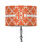 Linked Circles 12" Drum Lamp Shade - Fabric (Personalized)