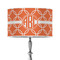 Linked Circles 12" Drum Lamp Shade - Poly-film (Personalized)