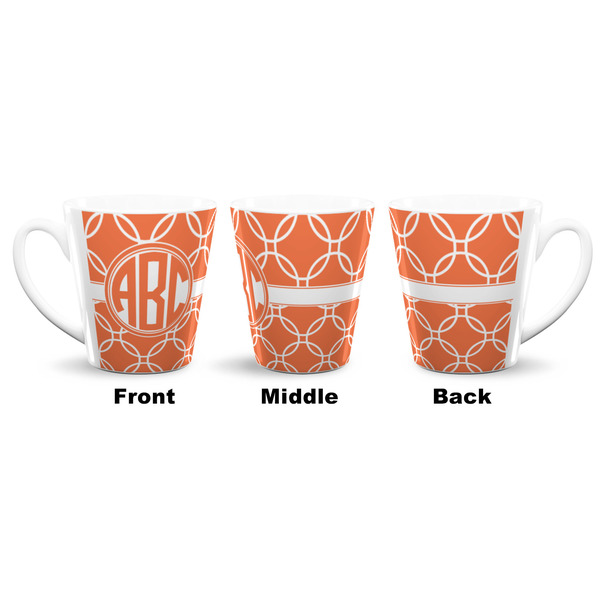 Linked Circles 12 Oz Latte Mug - Approval