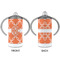 Linked Circles 12 oz Stainless Steel Sippy Cups - APPROVAL