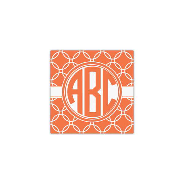 Linked Circles 12x12 - Canvas Print - Front View