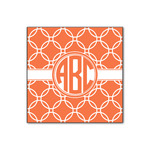 Linked Circles Wood Print - 12x12 (Personalized)