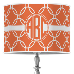 Linked Circles Drum Lamp Shade (Personalized)