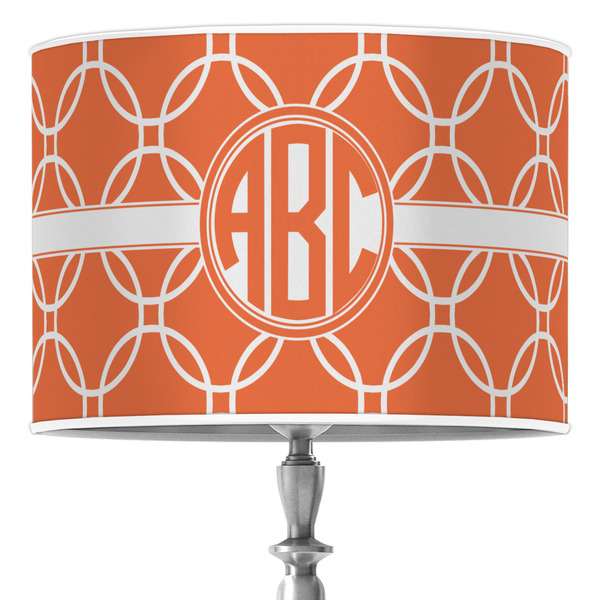 Custom Linked Circles Drum Lamp Shade (Personalized)