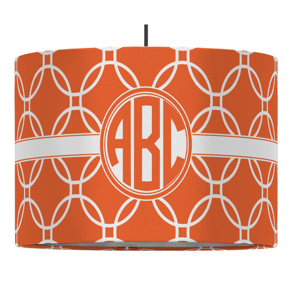 Custom Linked Circles Drum Pendant Lamp (Personalized)