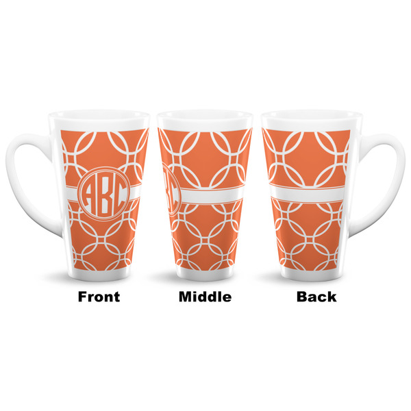 Linked Circles 16 Oz Latte Mug - Approval