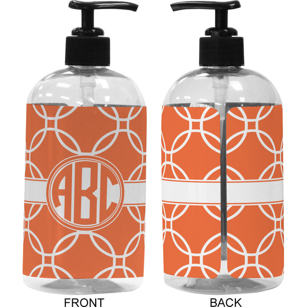 Linked Circles 16 oz Plastic Liquid Dispenser (Approval)