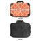 Linked Circles 18" Laptop Briefcase - APPROVAL
