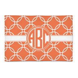 Linked Circles 2' x 3' Indoor Area Rug (Personalized)