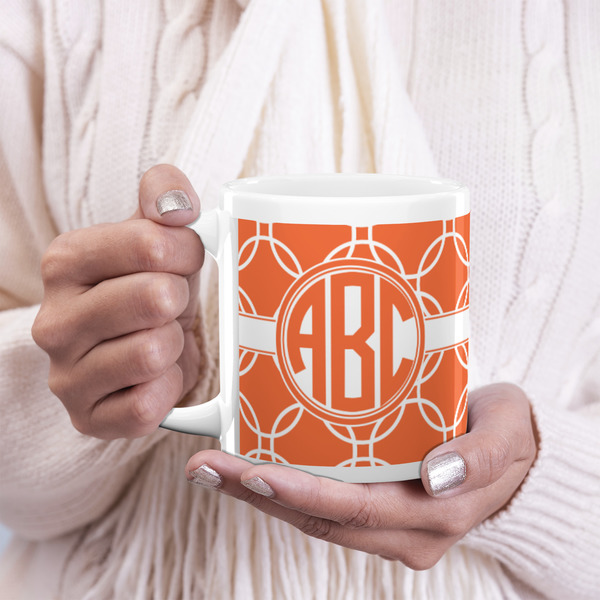 Linked Circles 20oz Coffee Mug - LIFESTYLE