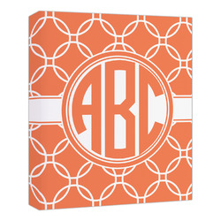 Linked Circles Canvas Print - 20x24 (Personalized)