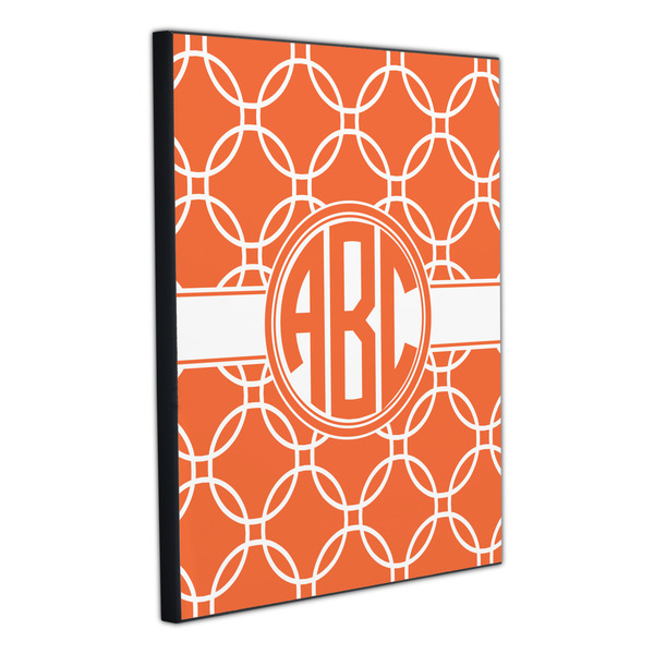 Linked Circles 20x24 Wood Print - Angle View