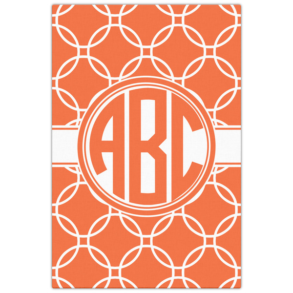 Linked Circles 20x30 - Canvas Print - Front View