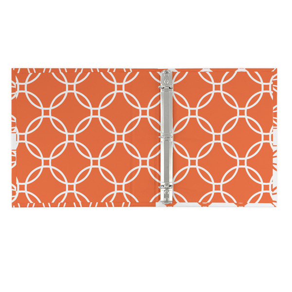 Linked Circles 3 Ring Binders - Full Wrap - 1" - OPEN INSIDE