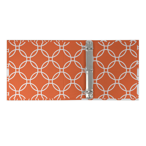 Linked Circles 3 Ring Binders - Full Wrap - 2" - OPEN INSIDE