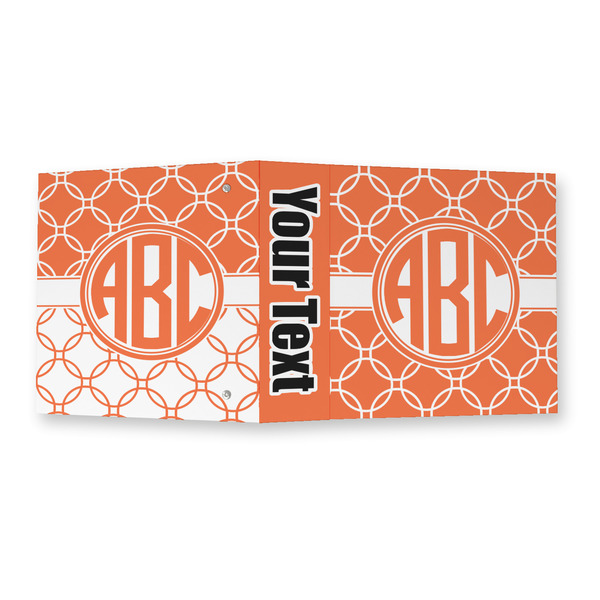 Linked Circles 3 Ring Binders - Full Wrap - 2" - OPEN OUTSIDE