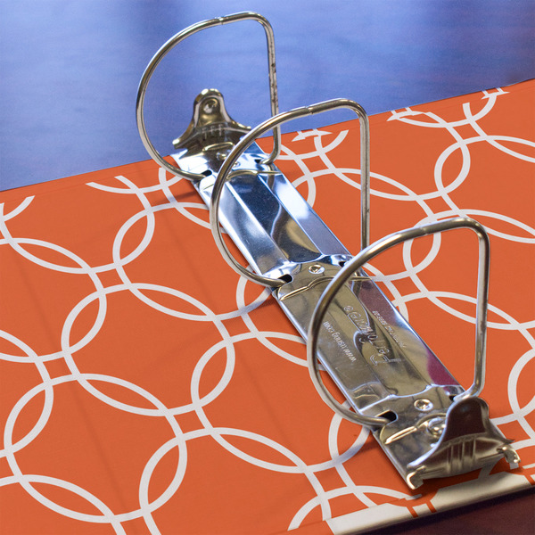 Linked Circles 3 Ring Binders - Full Wrap - 3" - DETAIL