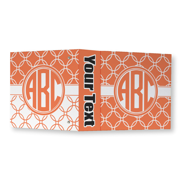 Linked Circles 3 Ring Binders - Full Wrap - 3" - OPEN OUTSIDE