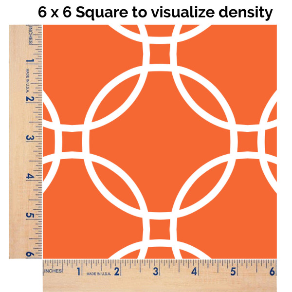 Linked Circles 6x6 Swatch of Fabric