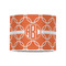 Linked Circles 8" Drum Lampshade - FRONT (Poly Film)
